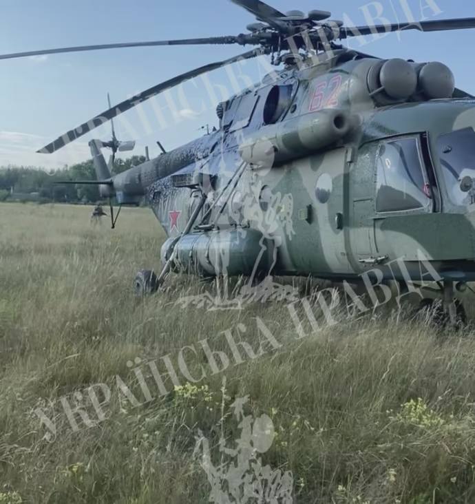 ГУР виманило російського пілота разом з гелікоптером Мі-8: деталі спецоперації (фото)
