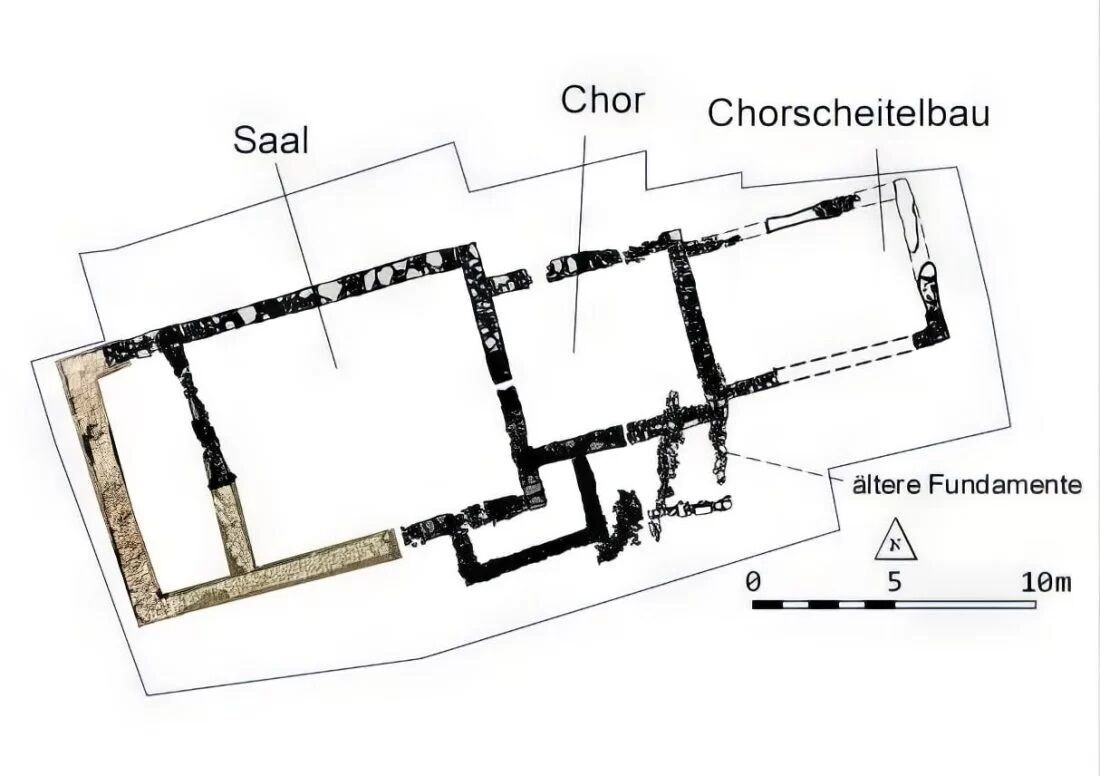 У Німеччині археологи знайшли рештки унікальної церкви 10 століття (фото)