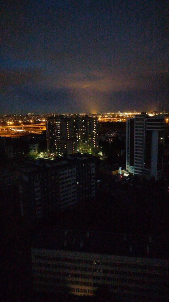 У російському Пулково та у Шушарах зникло світло після ''бавовни'' (відео та фото)