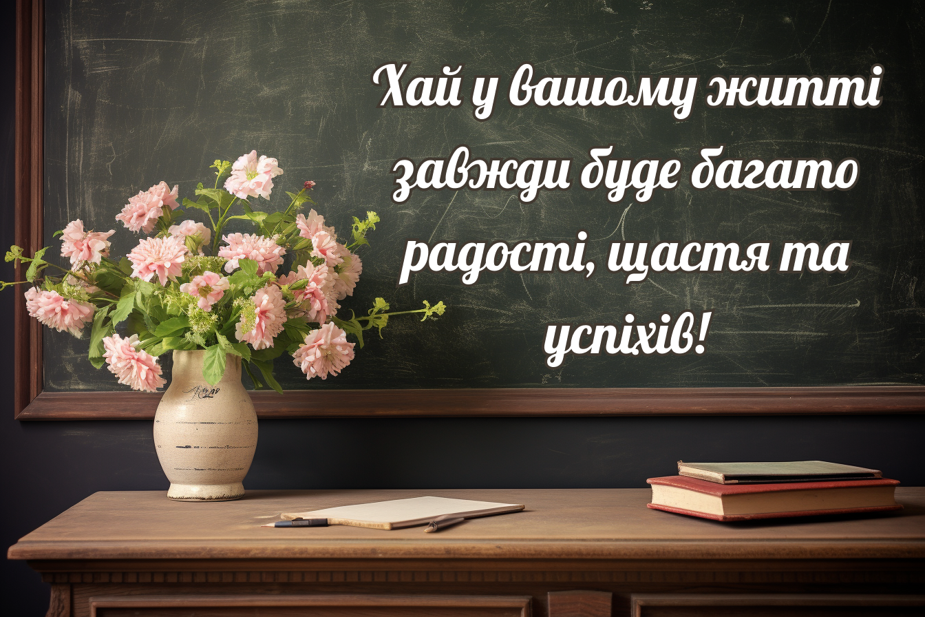 День учителя 2023: лучшие поздравления на украинском языке и красивые картинки