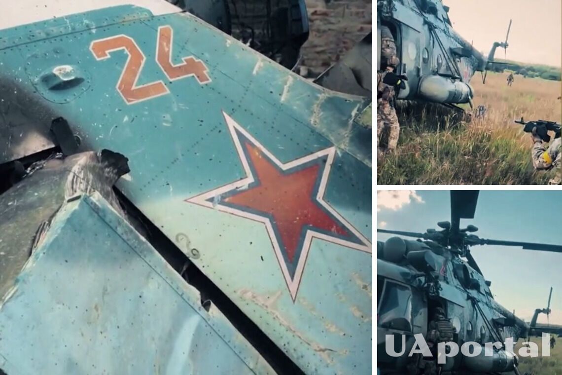 Разведка показала российского пилота, который ''пригнал'' в Украину вертолет Ми-8 (видео)