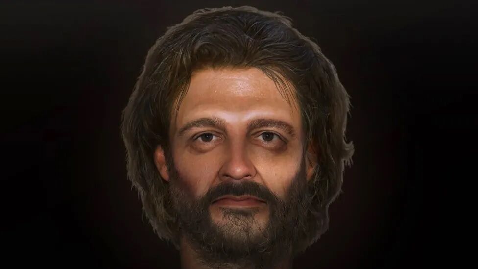 The face of a slave brutally murdered in Roman Britain 1700 years ago is recreated (photo)