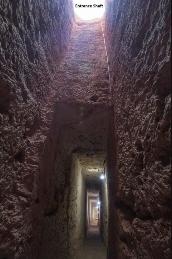 Archeolodzy odkrywają tunel ''geometrycznego cudu'' podczas poszukiwań grobowca Kleopatry (foto)