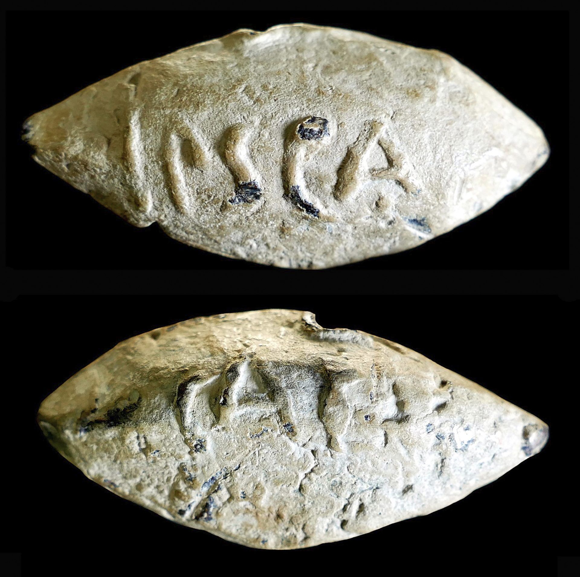 В Испании обнаружили свинцовую пулю с надписью имени Цезаря (фото)