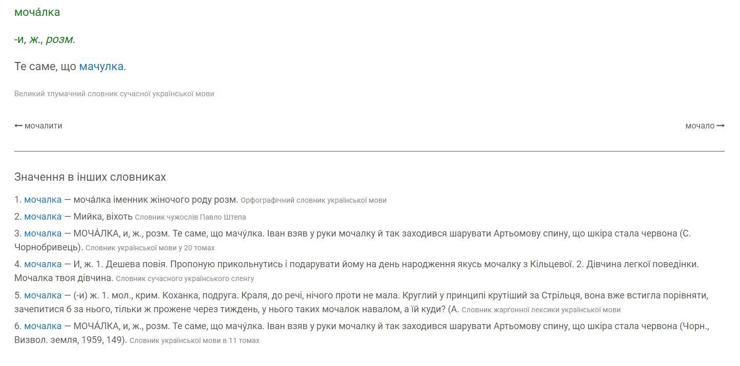 Не ''губка'': как правильно назвать ''мочалку'' на украинском