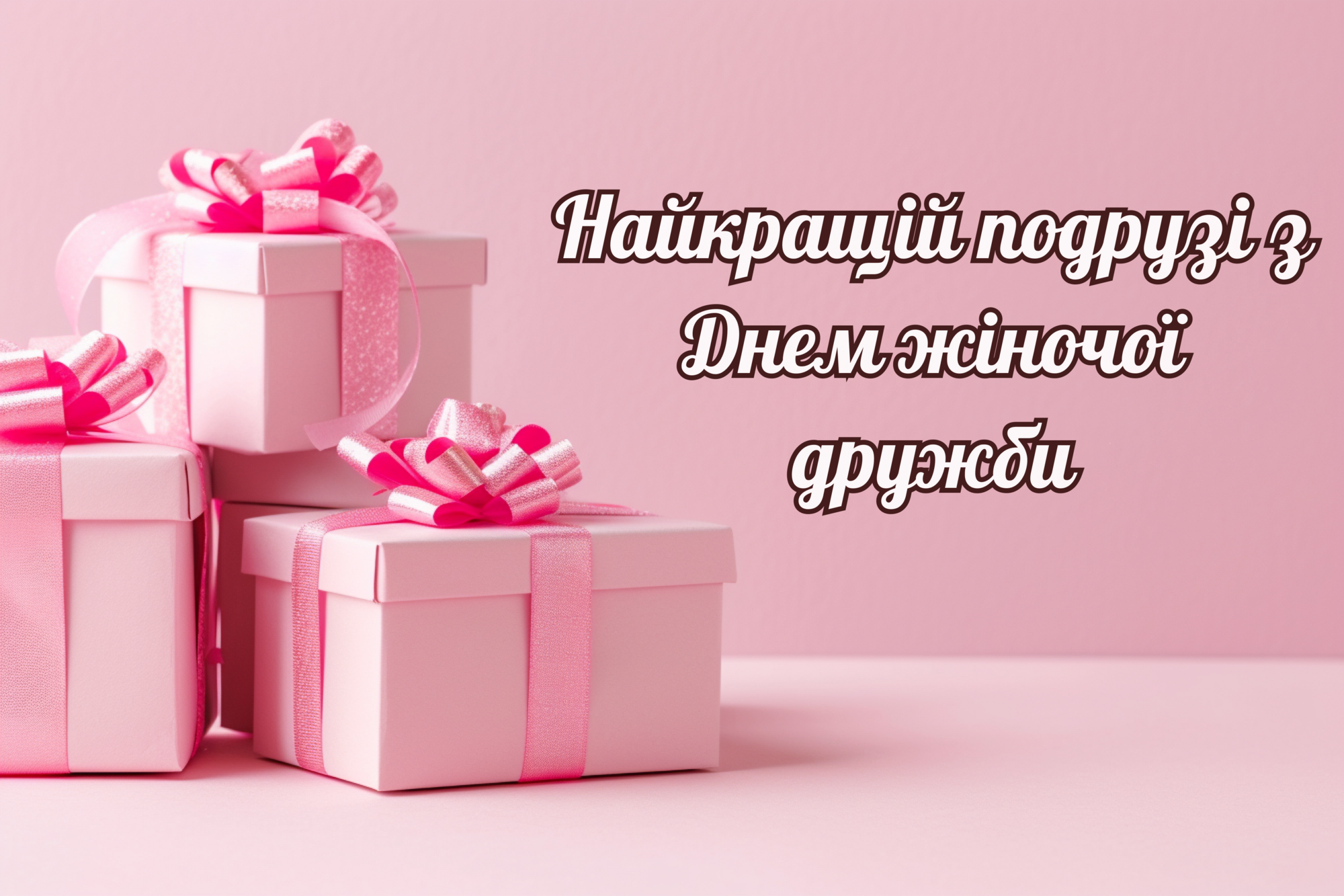 День подруги: лучшие поздравления и картинки на украинском языке