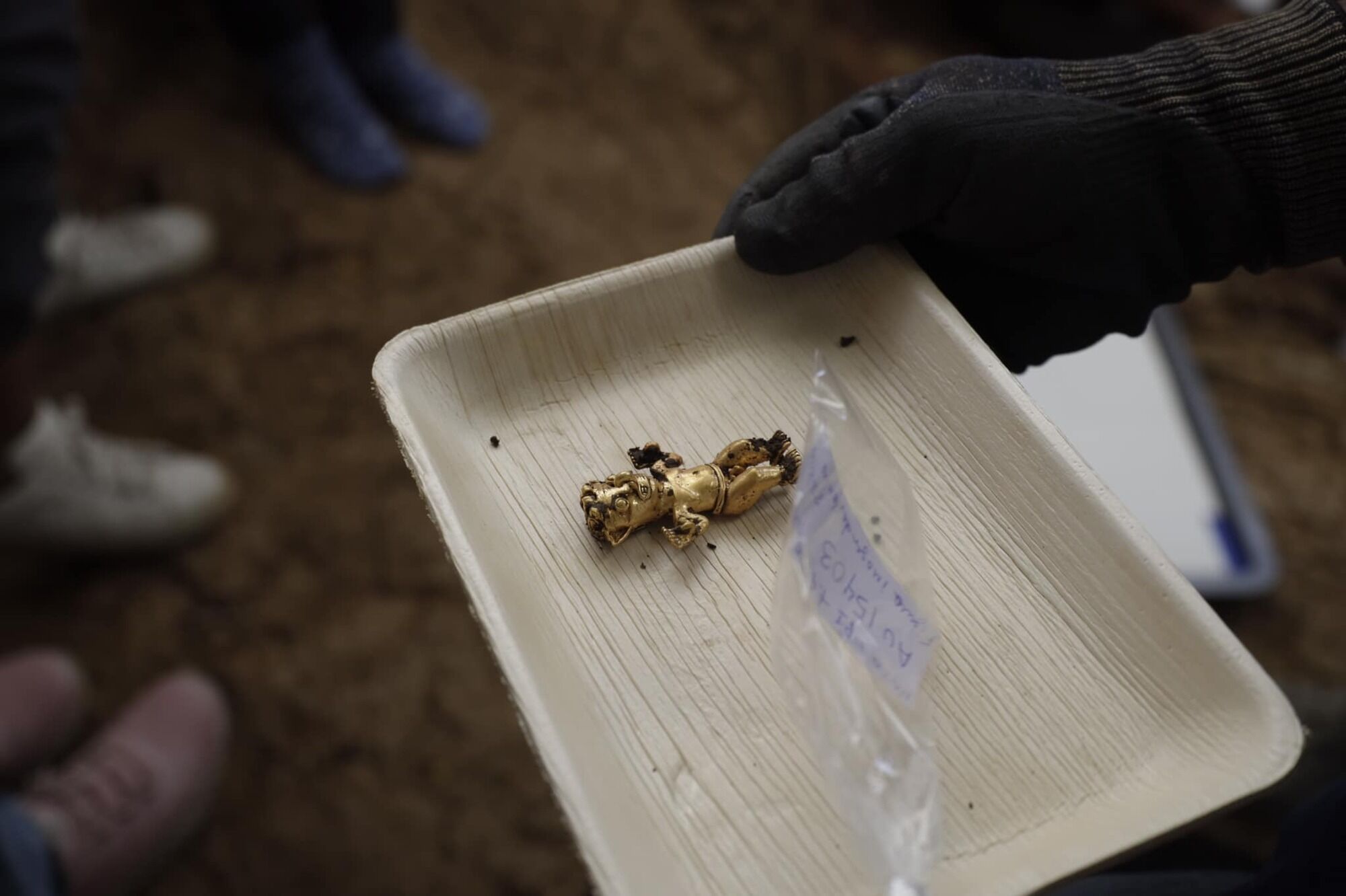 Grobowiec 1200-letniego władcy wypełniony złotem odkopany w Panamie (foto)