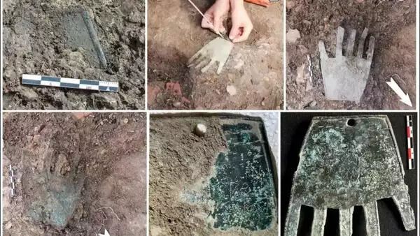 В Испании обнаружили 2000-летнюю бронзовую руку с таинственными надписями (фото)