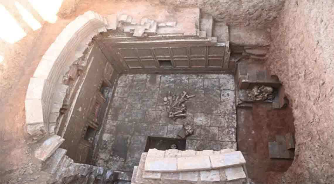 Trzy grobowce z dynastii Jin odkopane w chińskiej wiosce (zdjęcia)