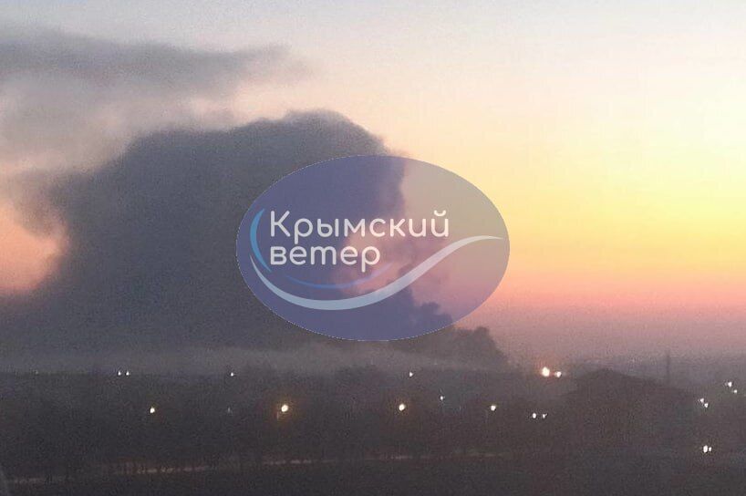 У Криму Сили оборони атакували військову частину окупантів та нафтобазу у Гвардійському (фото та відео)