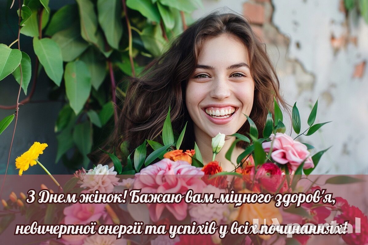 Кращі привітання українською мовою з 8 березня та красиві картинки до свята жінок