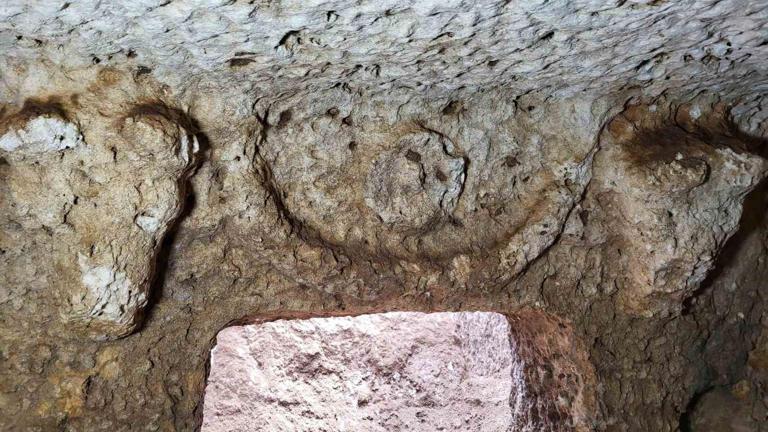 A 2,000-year-old tomb guarded by bull heads was found in Turkey (photo)