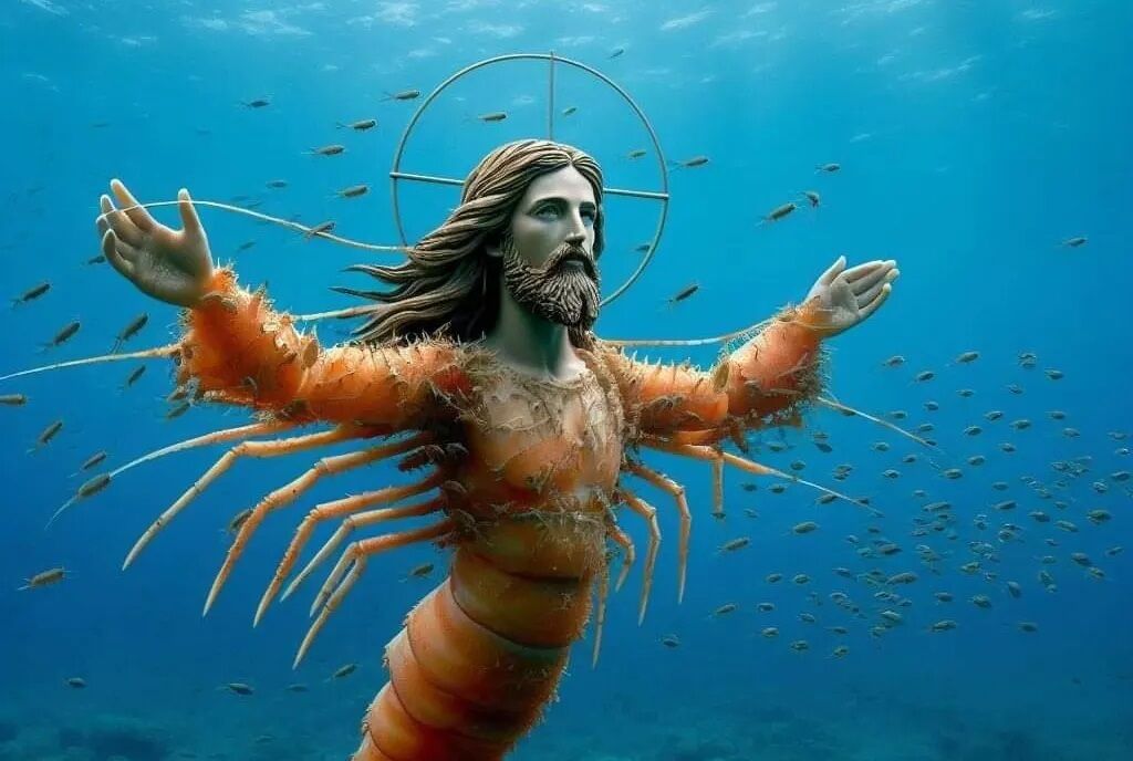 Ученые объяснили феномен Иисуса с креветками: что такое ''теория мертвого Интернета''