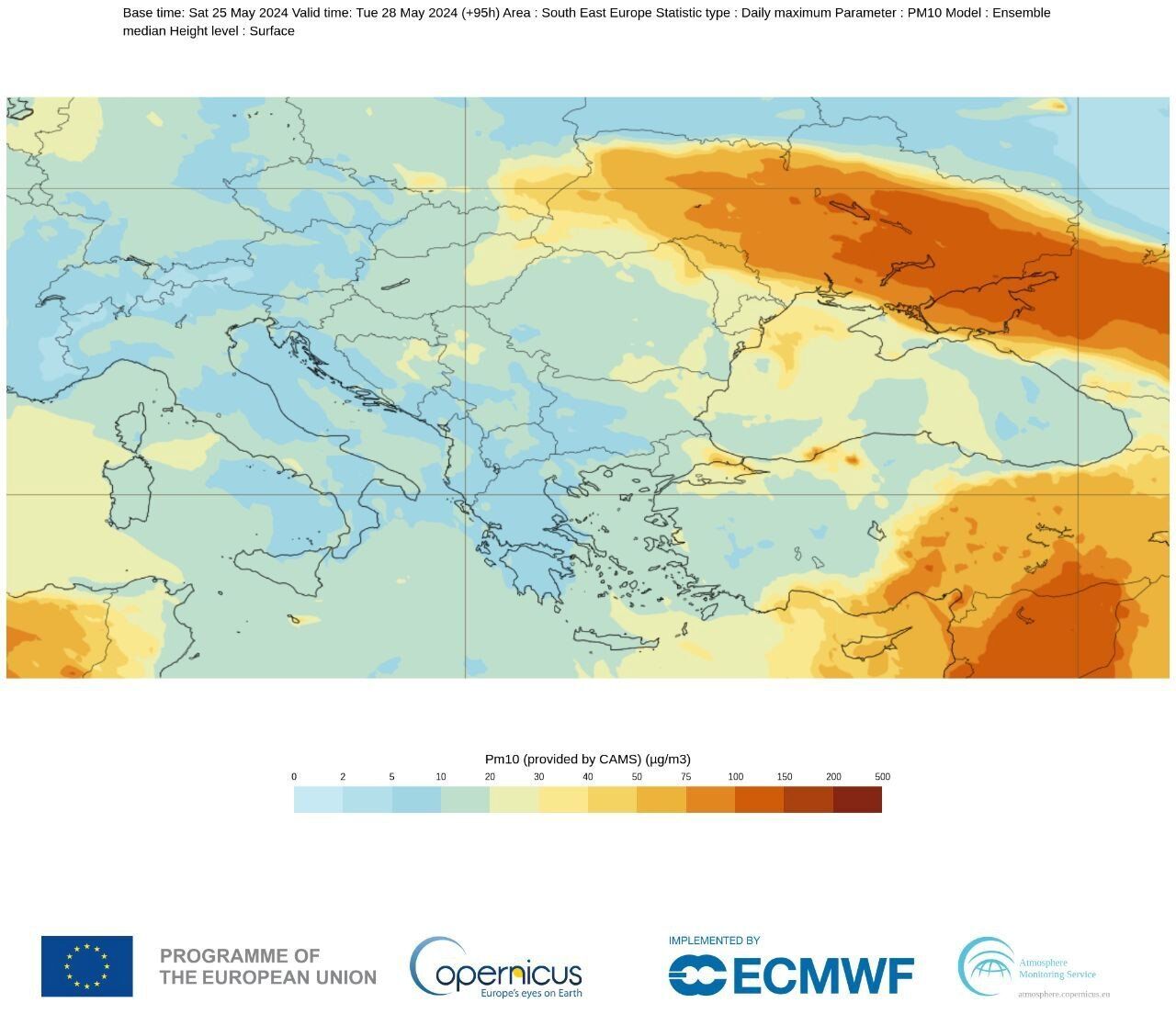 A dust storm from the Sahara will cover Ukraine again: when to expect deterioration of air quality