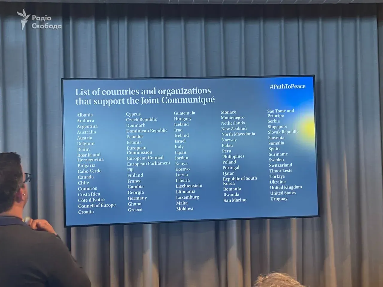 Коммюнике саммита мира в Швейцарии подписали 80 стран и четыре организации: известно, кто отказался