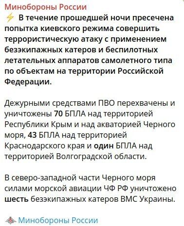 Уночі понад 100 БПЛА атакували об‘єкти у росії та в Криму (відео)