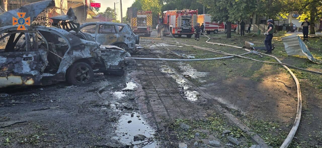 У Вільнянську зросла кількість постраждалих унаслідок російського удару (фото)