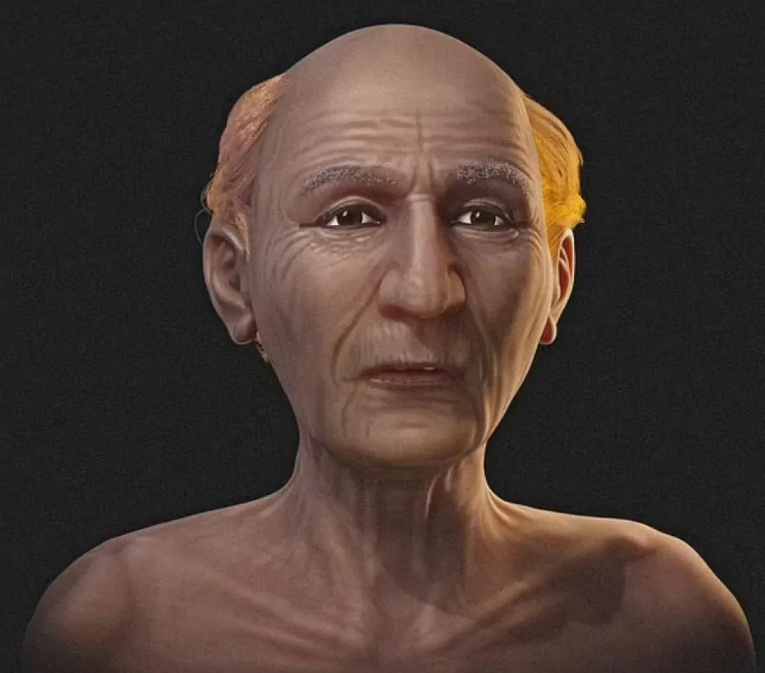 New 3D model shows what Ancient Egypt's most powerful pharaoh looked like before his death (photo)