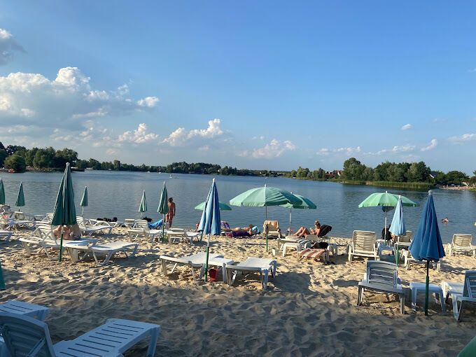 Lobster beach in Pidhirtsi