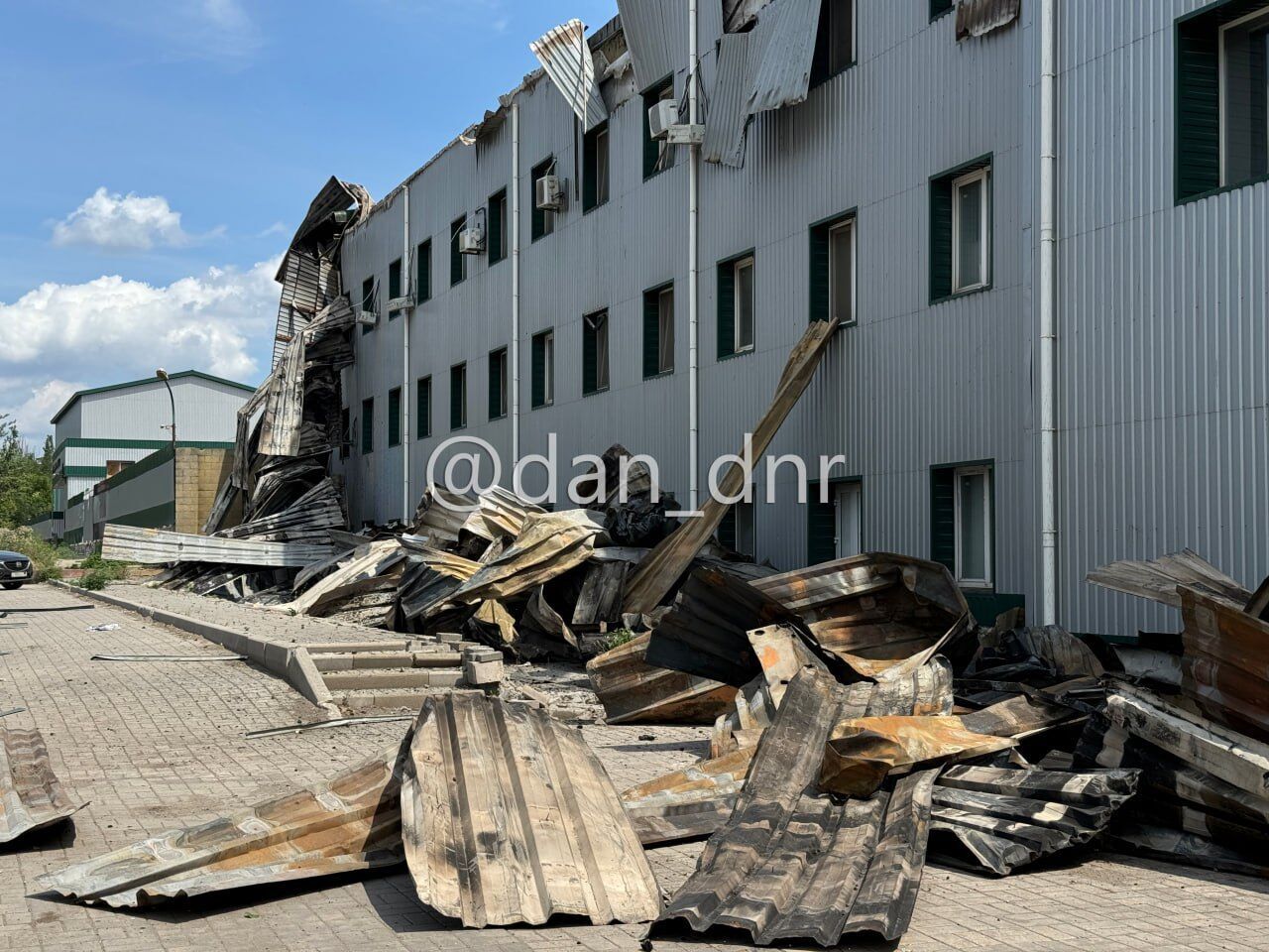 В окупованому Донецьку завдано удару по базуванню російський військових (фото, відео)