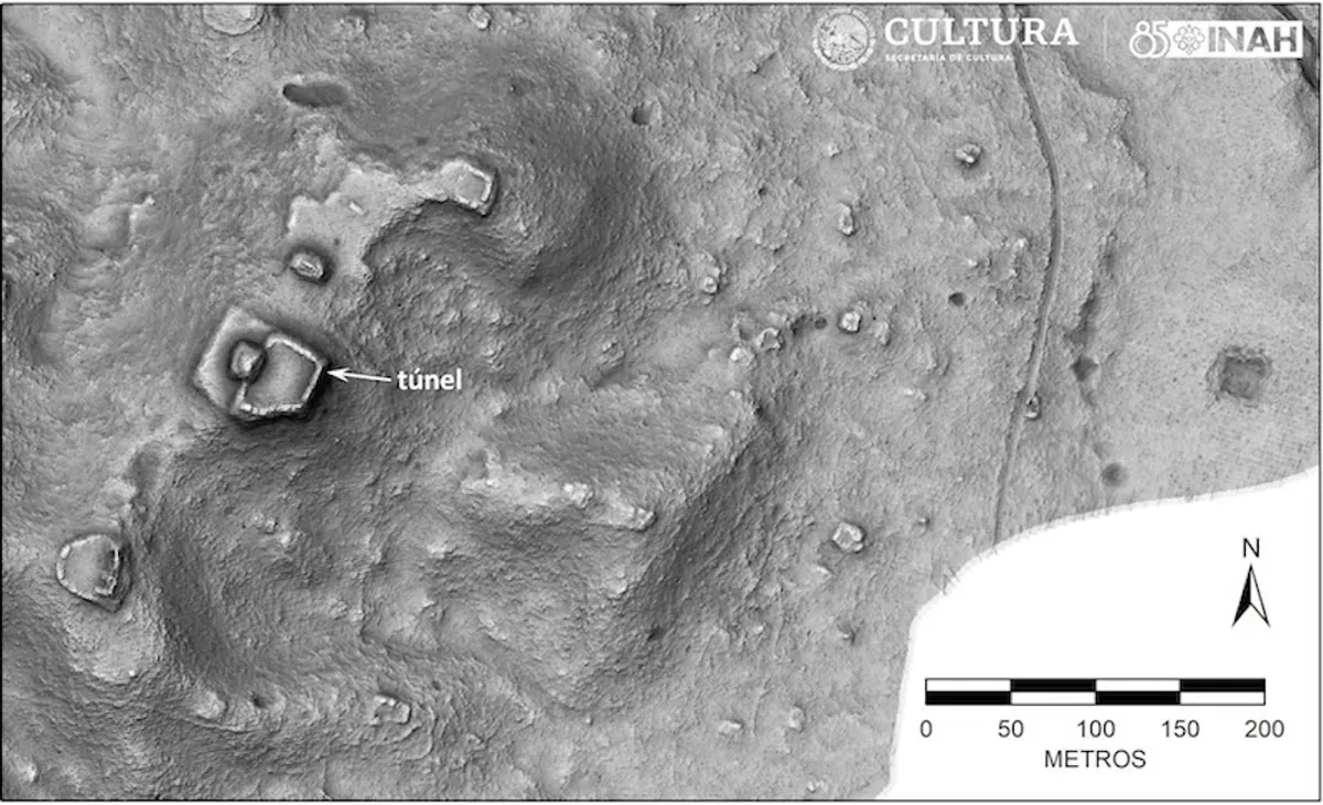 Mayan underground structure and hidden pyramids discovered in Mexico (photo)