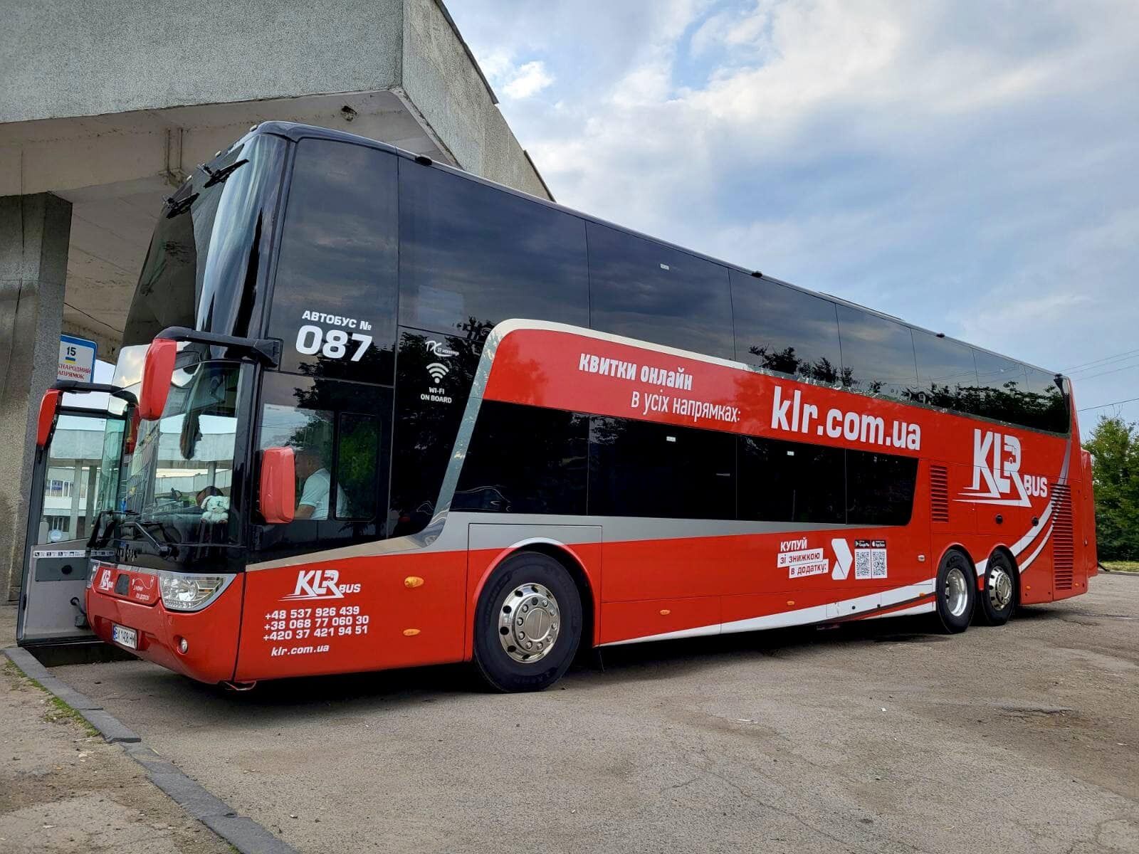 Автобус KLR Bus – рейсы в Испанию