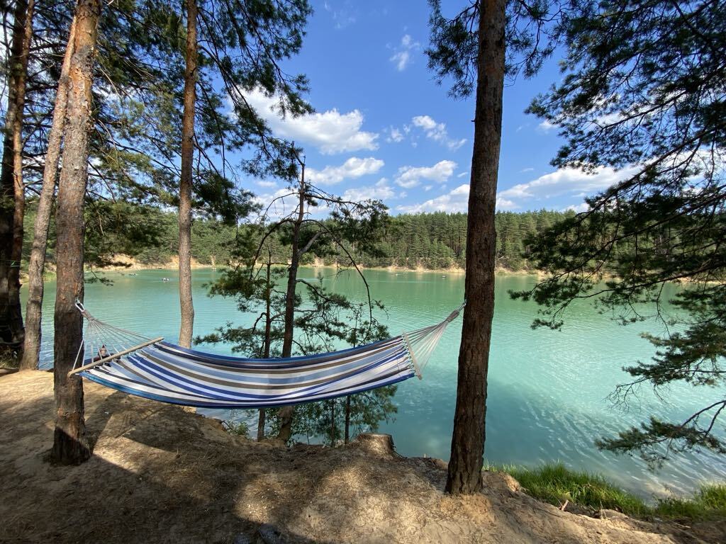 Rest on the Blue Lakes of Chernihiv region