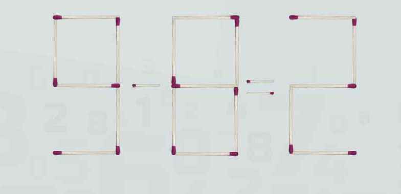 Тест IQ: только гении могут решить головоломку со спичками