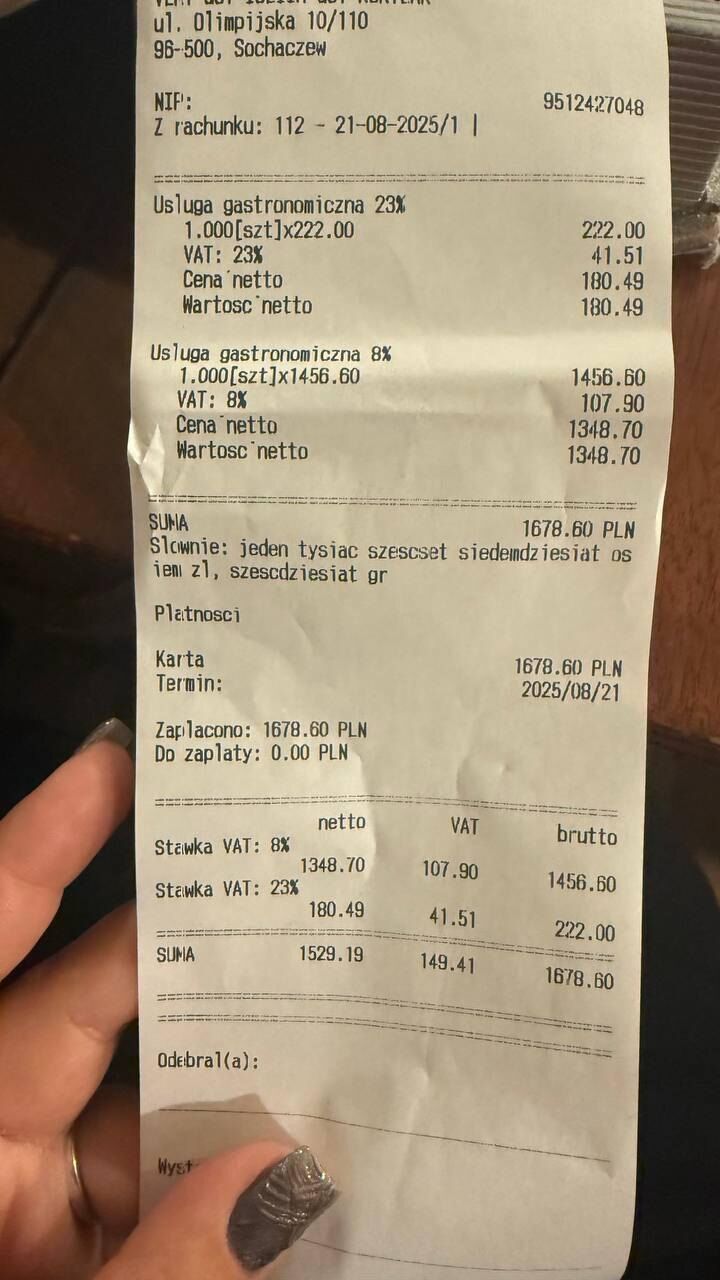 Як один і той самий власник ресторану платить податки в Польщі і в Україні