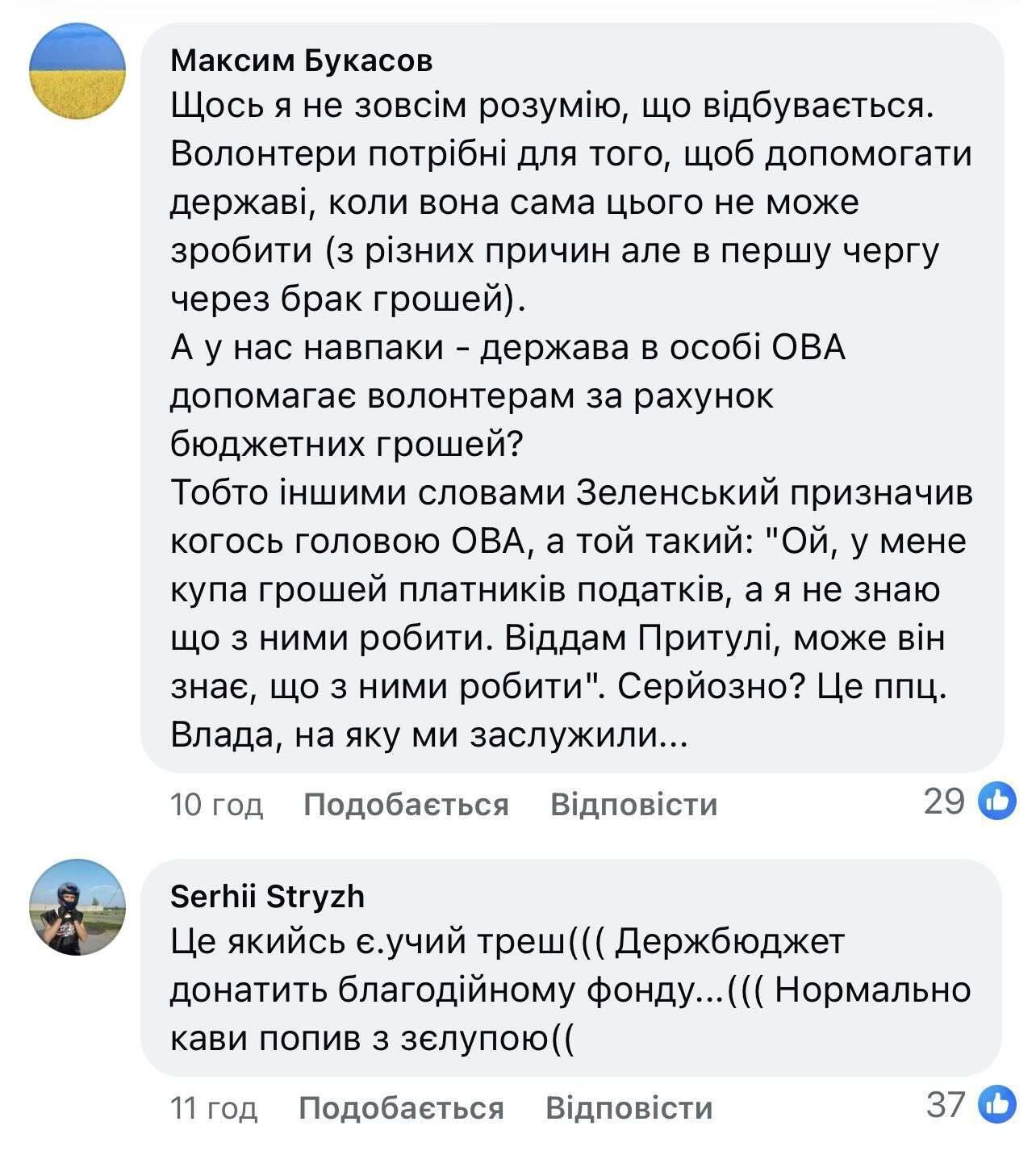 Математика пограбунку держави в дії під маскою благодійності триває 