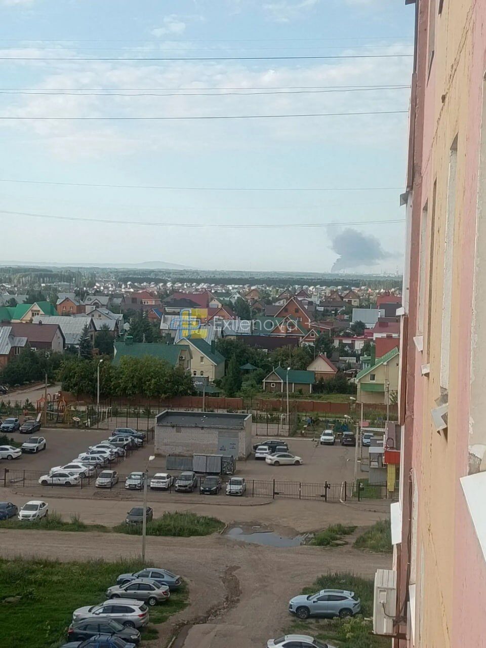 Дрони атакували російський Башкортостан: горить НПЗ ''Газпрому'' (фото, відео)  