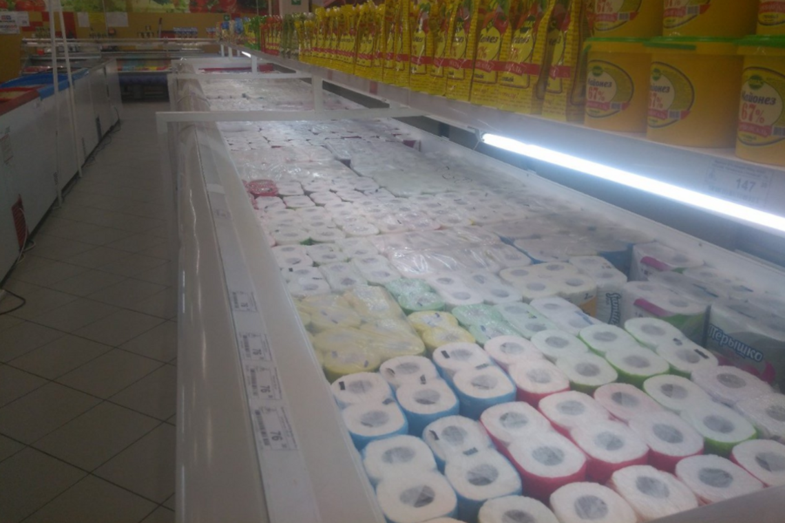 Їжте туалетний папір: як окупанти Криму приховують дефіцит продуктів