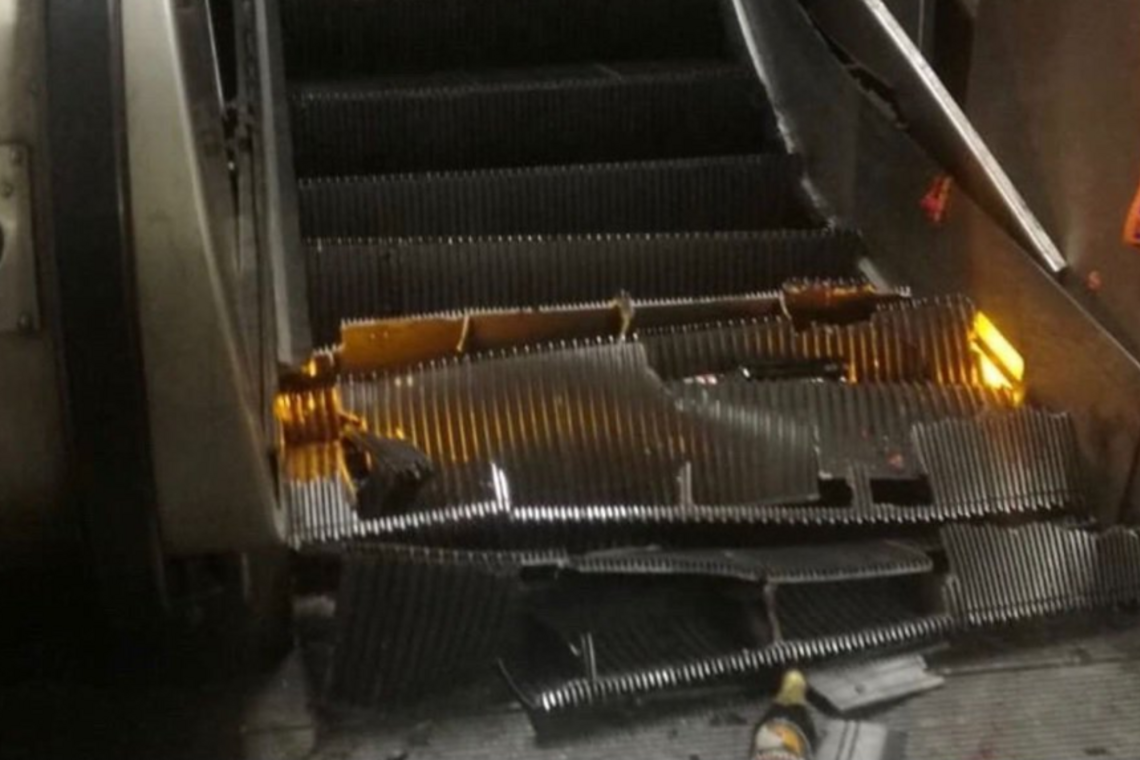 Прыгали или нет? Появилось новое видео момента аварии в метро Рима