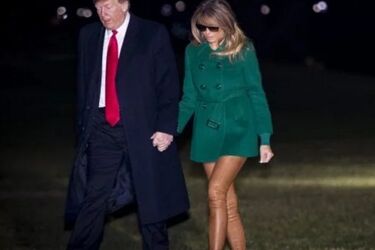 Дружина Трампа залишилася без штанів: Мережа розриває скандальне фото першої леді США