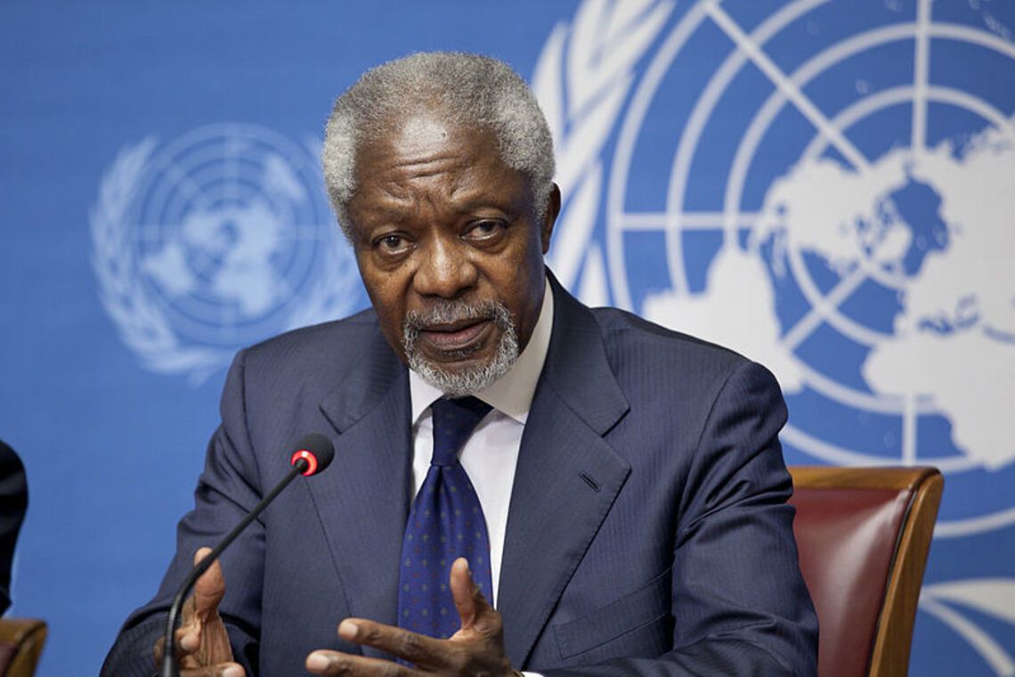 Умер всемирно известный дипломат Кофи Аннан