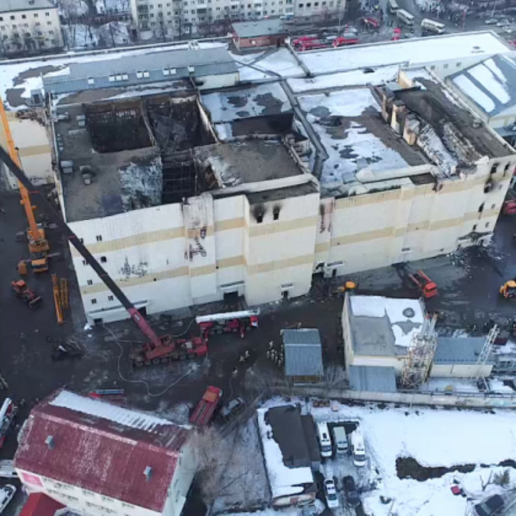 Названо причину трагічної пожежі в російському Кемерово