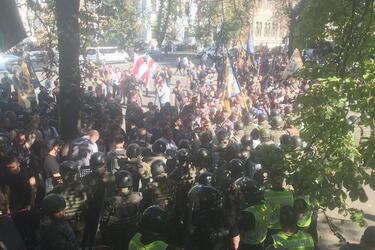 Протест у АПУ 20.09.2018