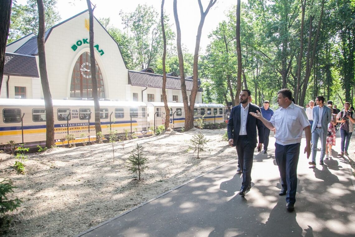 Романа Веприцкого обвинили в злоупотреблениях при обновлении Киевской детской железной дороги