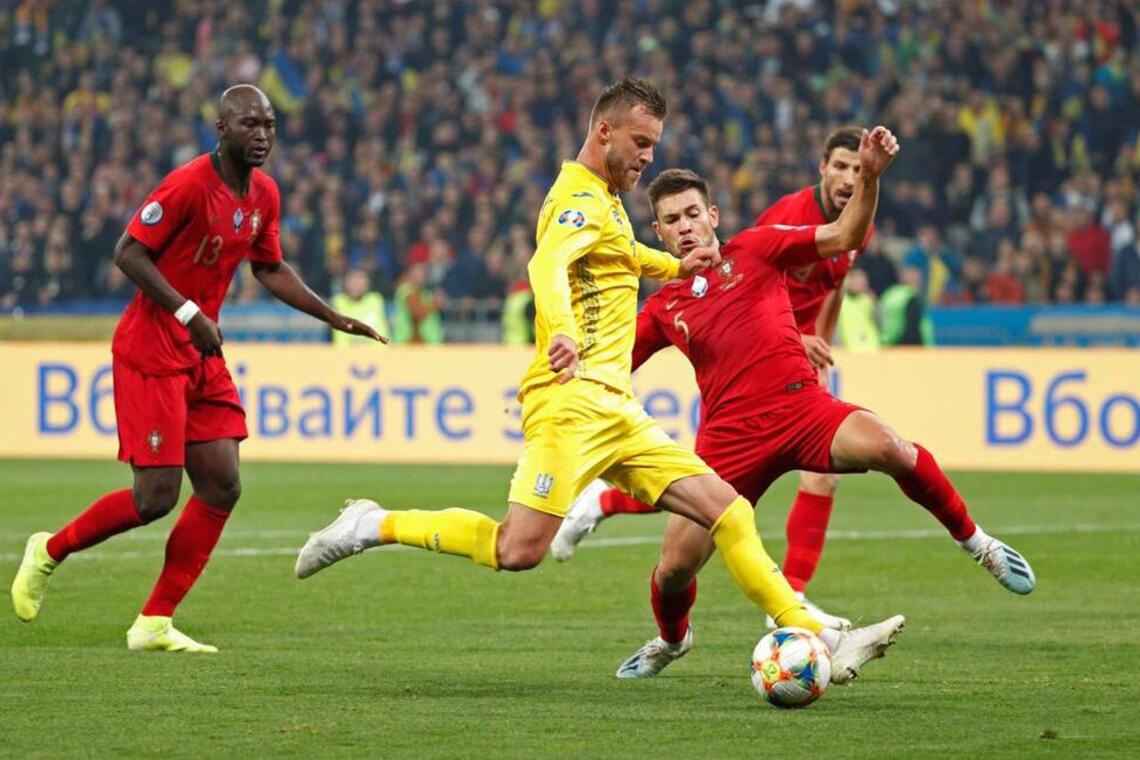 Украина – Португалия 2:1, смотреть онлайн видео с матча