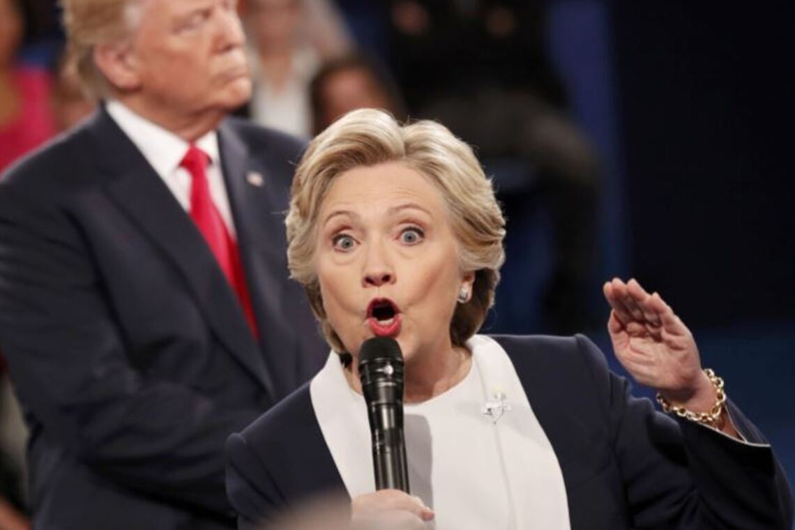 'Не будь ху*м': Клинтон поразительно высмеяла Трампа, опустив СССР
