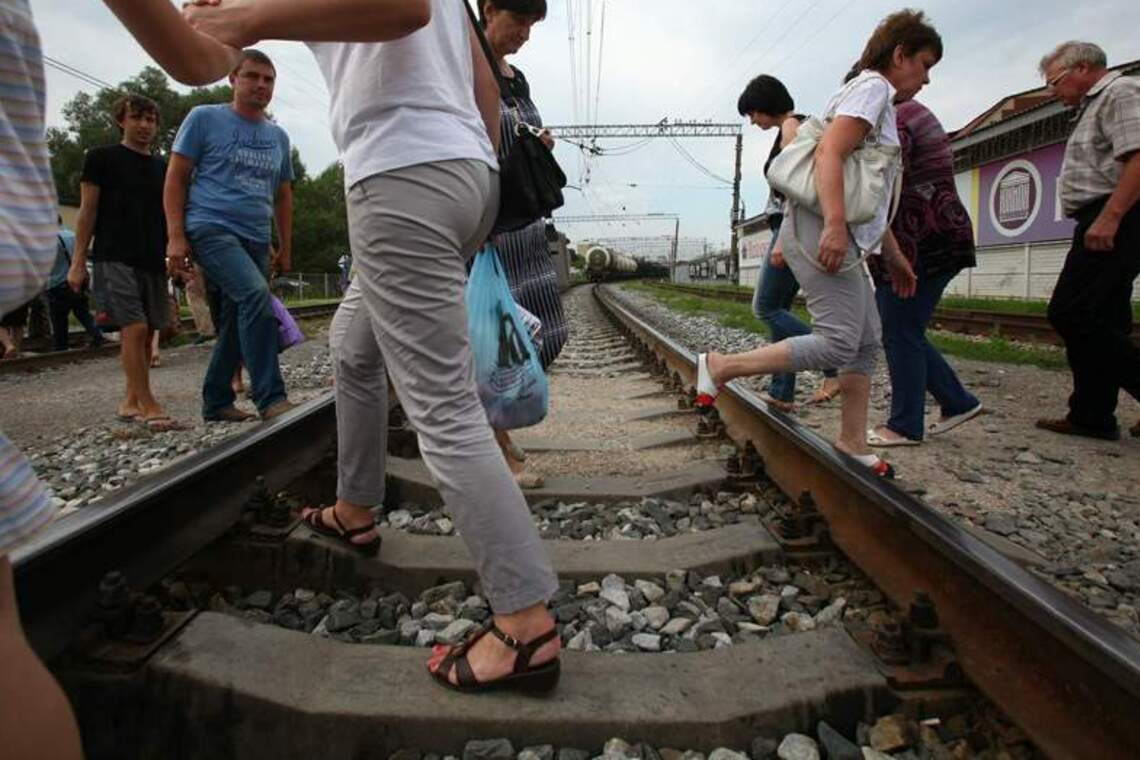 В Украине оградят железнодорожные пути