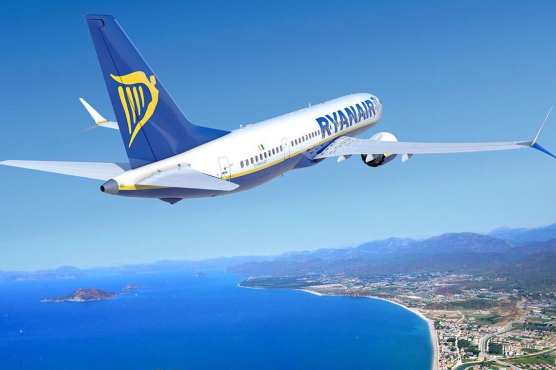 Ryanair буде частіше літати з України в Польщу, Іспанію та Словаччину