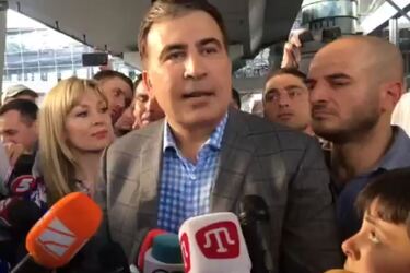 'Никого не слушает!' Что Саакашвили рассказал о Зеленском