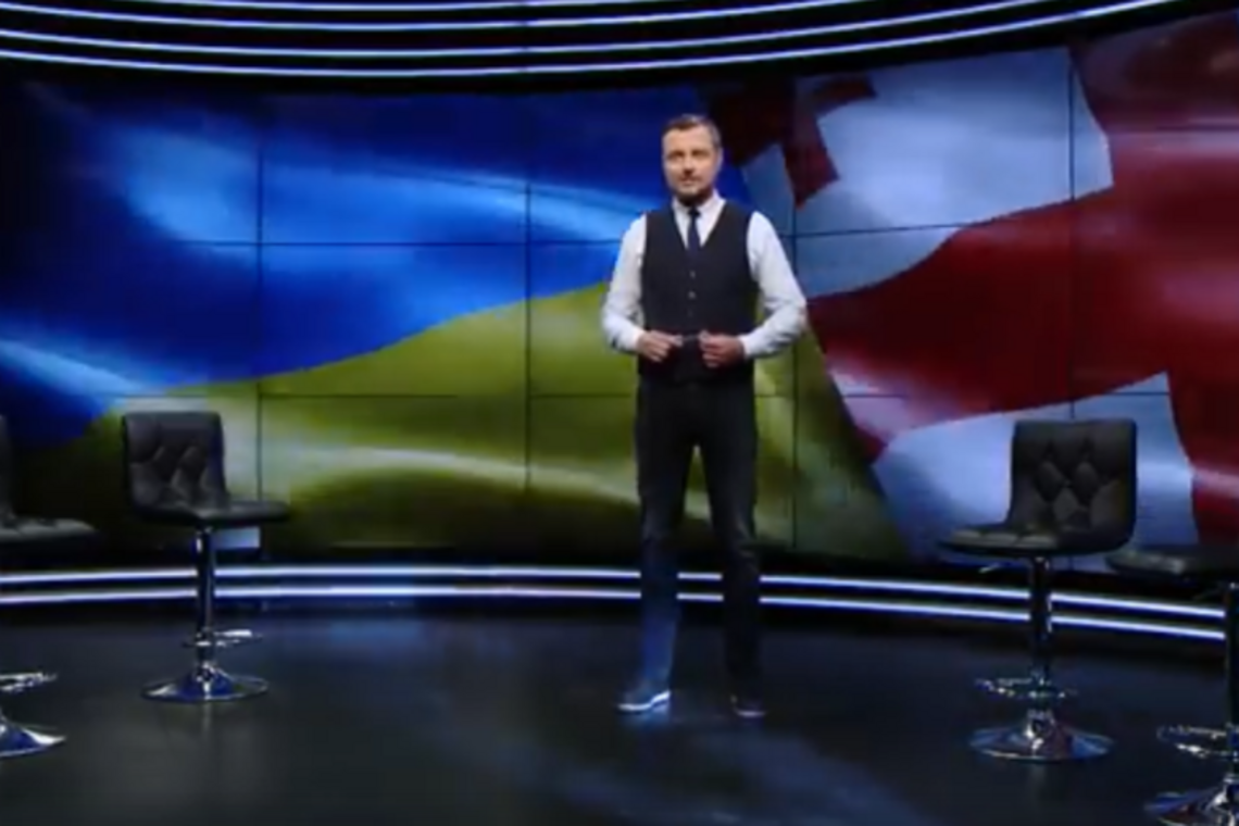 'Ты – х*йло': украинский телеведущий вслед за грузином обматерил Путина в эфире, видео