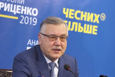 Гриценко обвинил Порошенко в грязных игрищах, фото