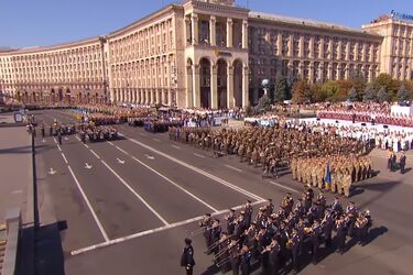 На параде Зеленского забыли важный куплет гимна Украины