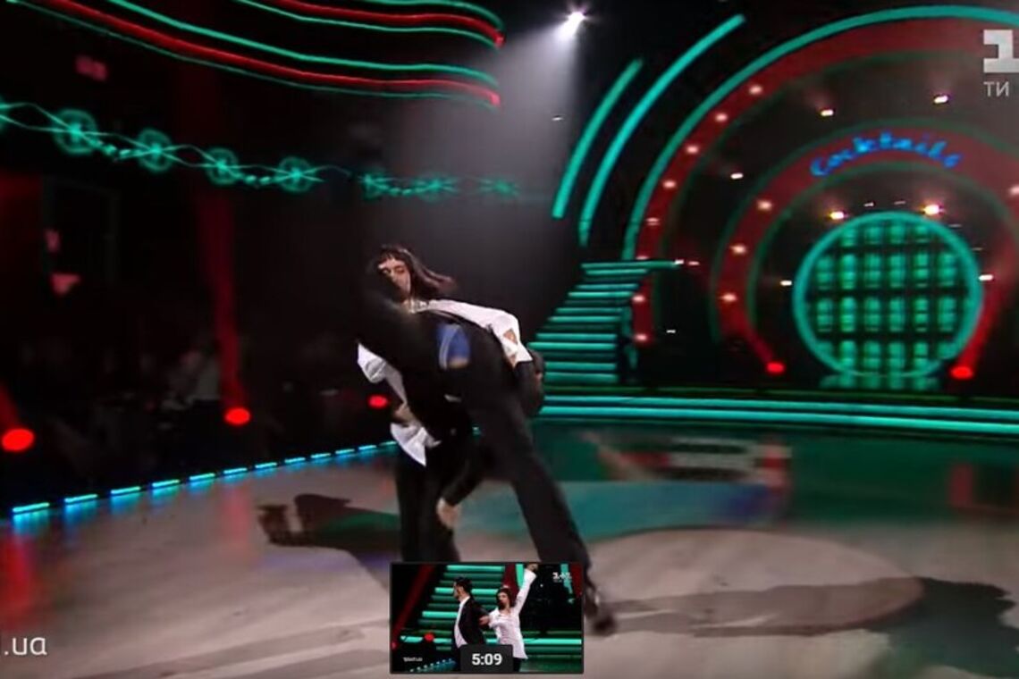 У партнера Людмилы Барбир лопнули штаны во время танца: видео