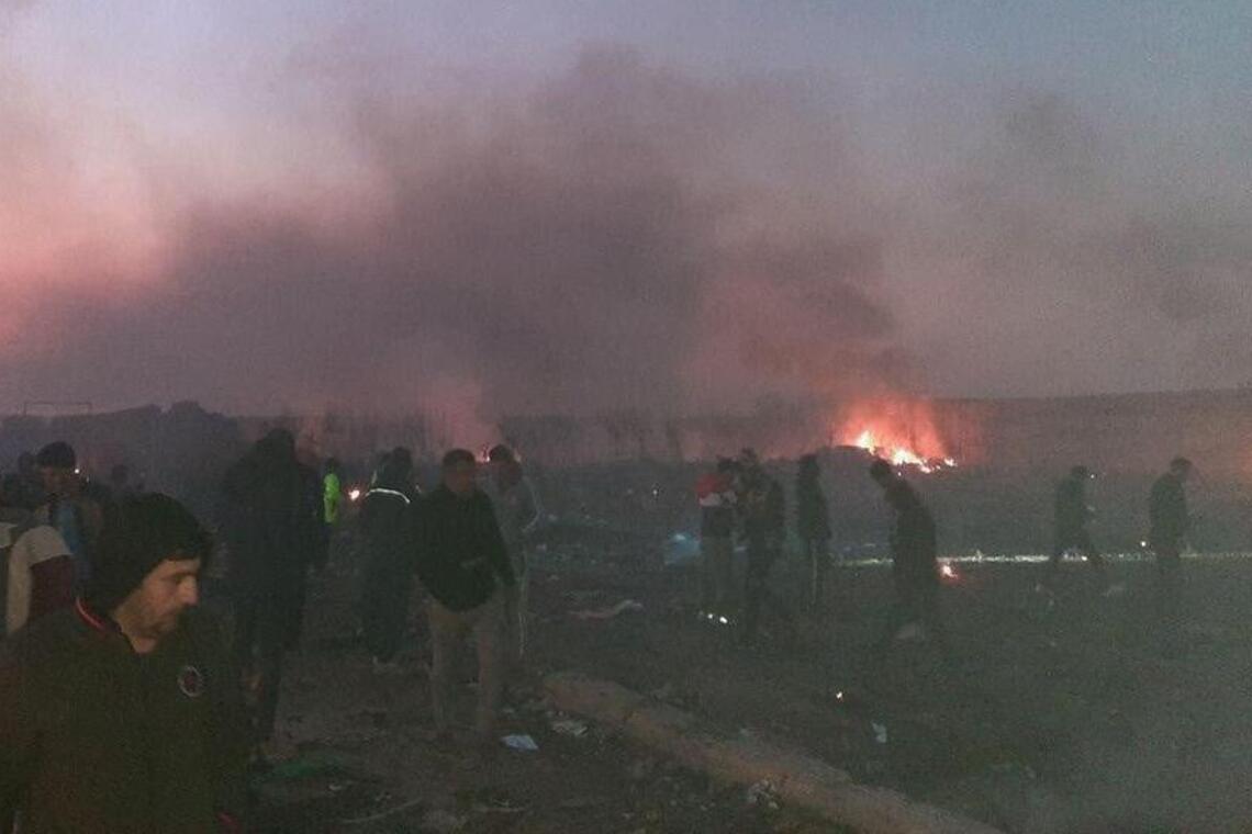 Появилась информация о пассажирах украинского самолета, который разбился в Иране