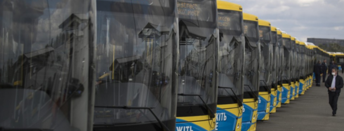 Київ отримав 50 нових сучасних автобусів, незабаром отримає ще 150