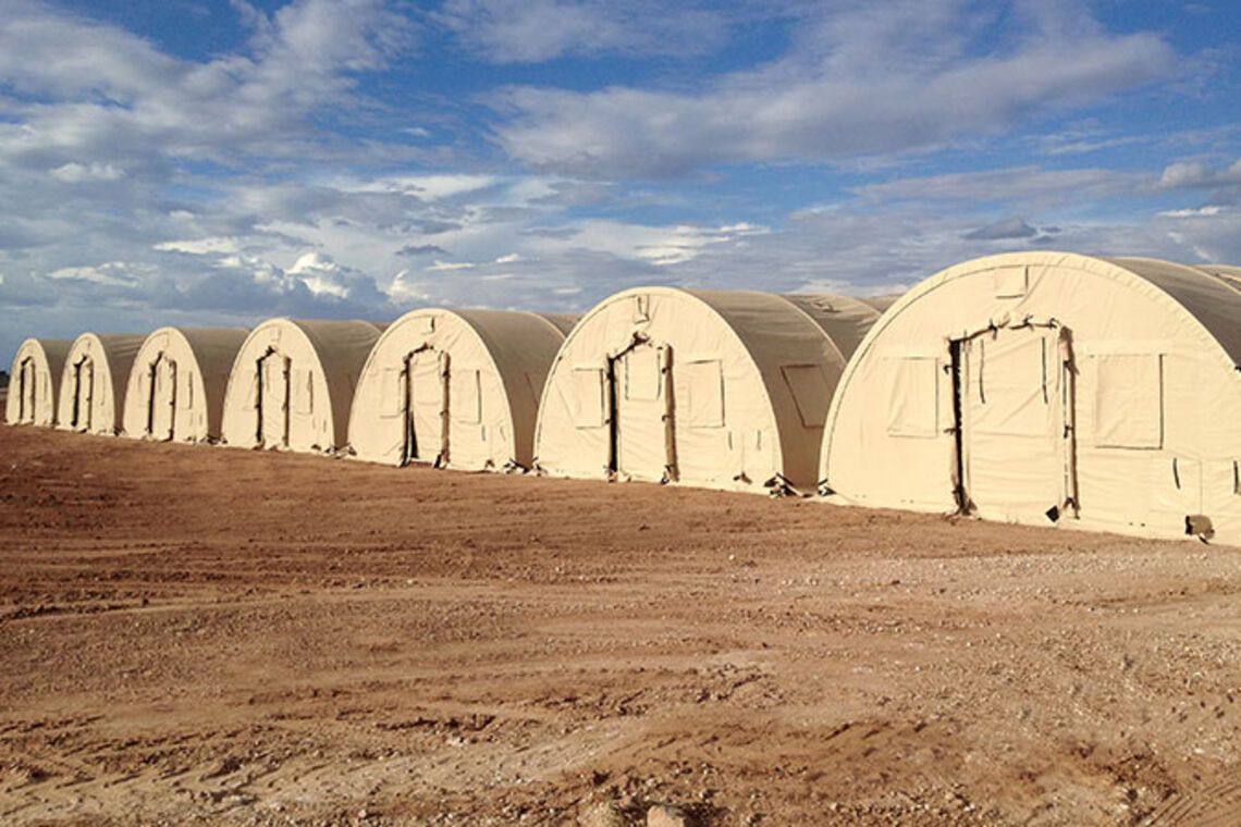 США передали украинским военным палаточный комплекс за $1,5 млн, фото